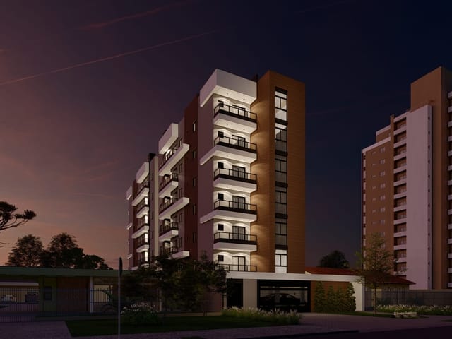 Apartamento com 117m² 3 quartos e 2 banheiros, à venda, no bairro São Pedro em São José dos Pinhais