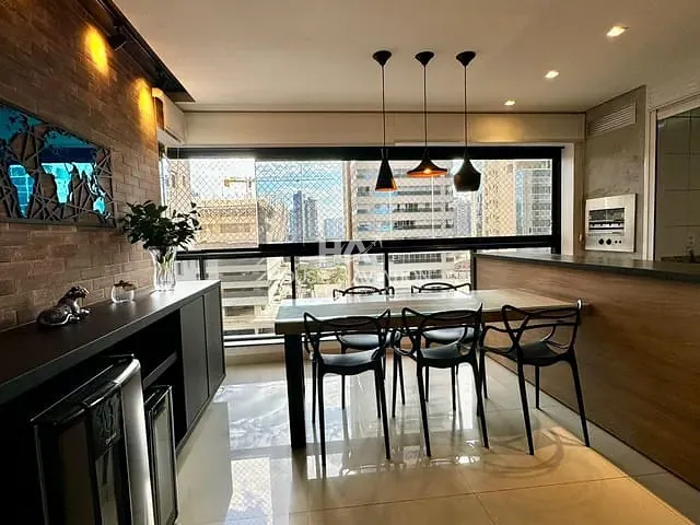 Apartamento com 121m² 3 quartos e 3 banheiros, à venda, no bairro Setor Marista em Goiânia