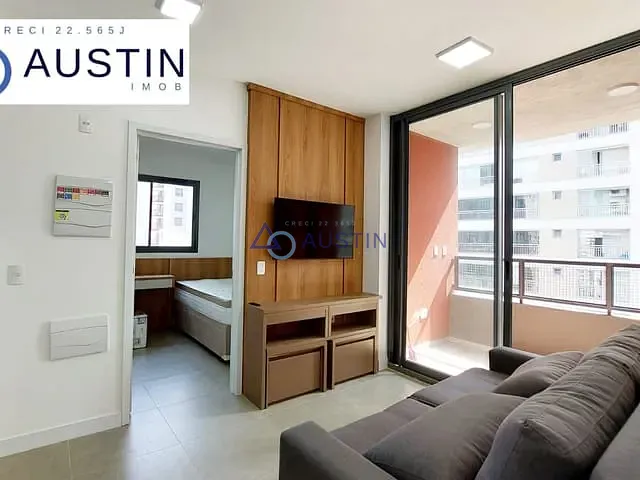 Apartamento com 33m² 1 quarto e 1 banheiro, à venda ou para alugar, no bairro Consolação em São Paulo