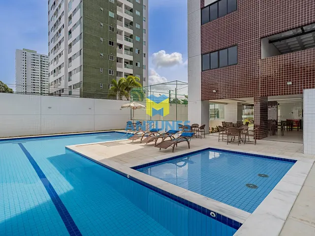 Apartamento com 56m² 2 quartos e 2 banheiros, à venda, no bairro Piedade em Jaboatão dos Guararapes