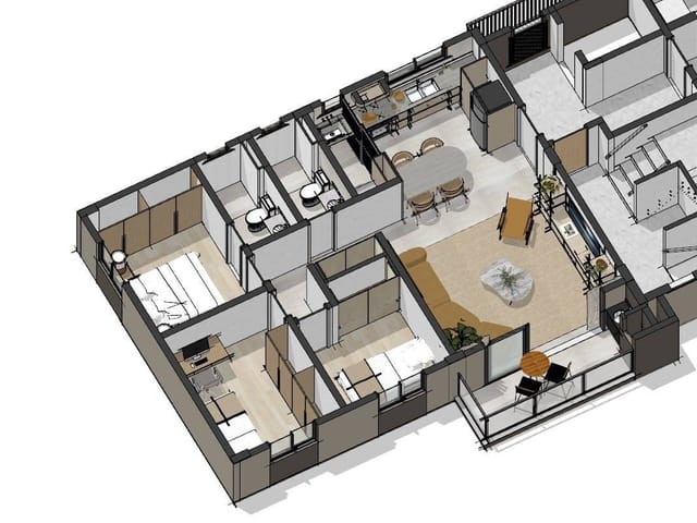 Apartamento com 120m² 3 quartos e 1 banheiro, à venda, no bairro Califórnia em Londrina