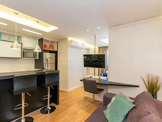 Apartamento com 33m² 1 quarto e 1 banheiro, à venda, no bairro Vila Izabel em Curitiba