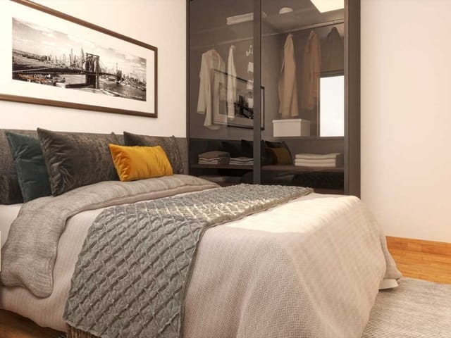 Apartamento com 44m² 2 quartos e 1 banheiro, à venda, no bairro Rios di Itália em São José do Rio Preto