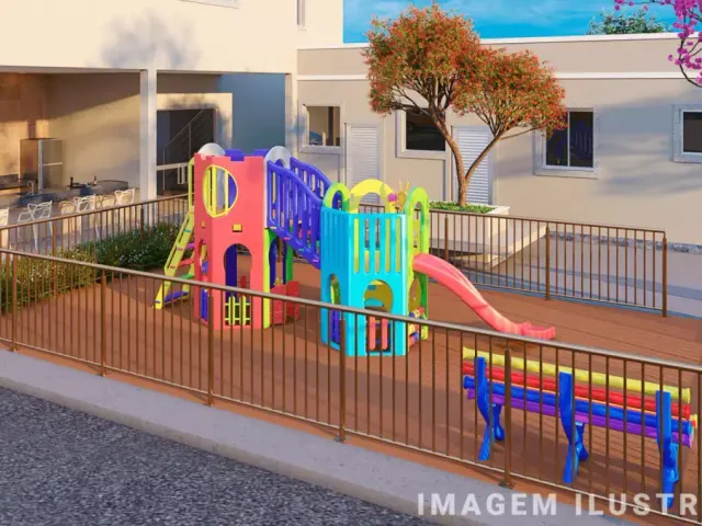 Apartamento com 36m² 2 quartos e 1 banheiro, à venda, no bairro Estância São João em São José do Rio Preto