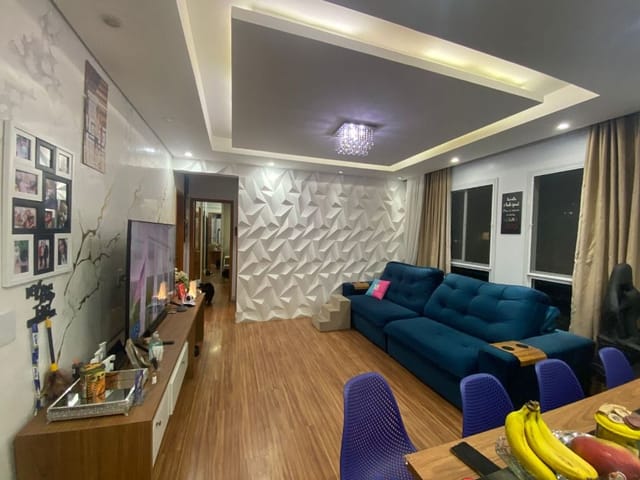 Apartamento com 58m² 2 quartos e 1 banheiro, para alugar, no bairro Chácara do Solar III em Santana de Parnaíba