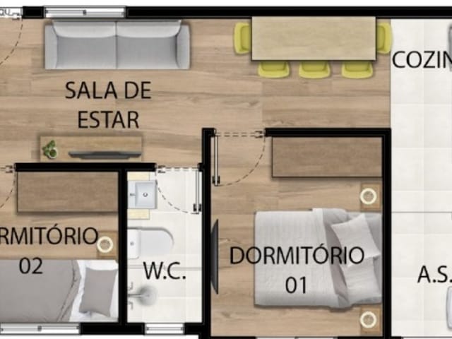 Foto do Apartamento - Apartamento à venda, Vila Nivi, São Paulo, SP | Pleno Imobiliária
