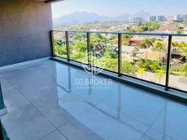 Apartamento com 121m² 4 quartos e 3 banheiros, à venda, no bairro Barra da Tijuca em Rio de Janeiro