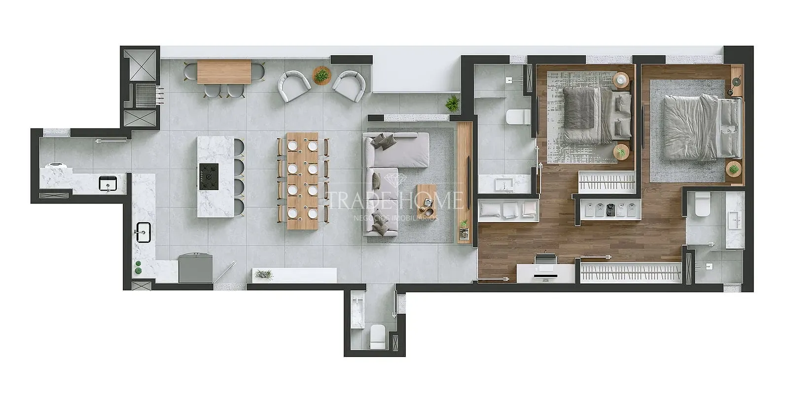 Apartamento, 3 quartos, 103 m² - Foto 13