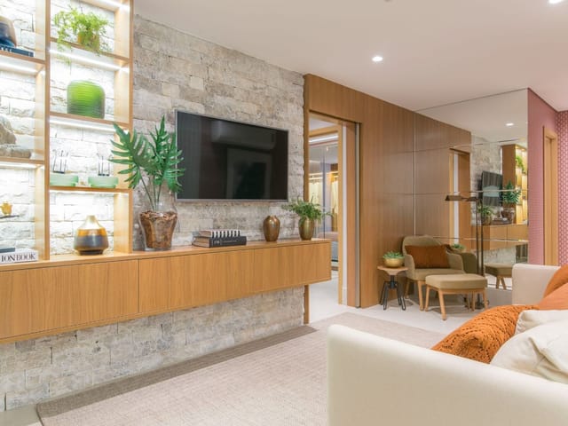 Foto do Apartamento - Apartamento á venda no condomínio Emirates Parque Flamboyant no Jardim Goiás em Goiânia tendo 72,36m² com 1 suíte e 1 vaga de garagem. | Home Gyn Imóveis Ltda