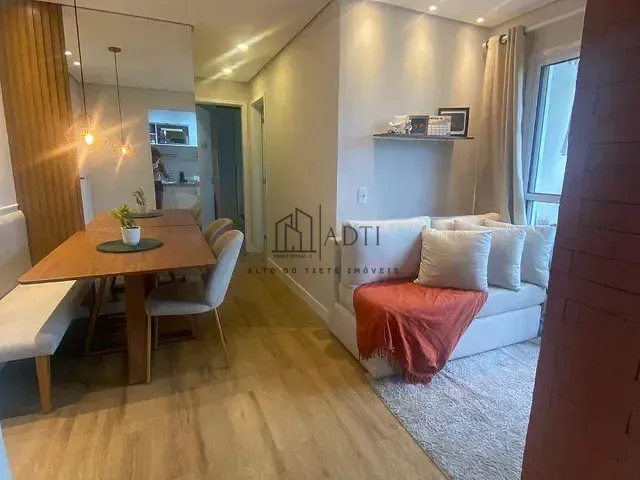 Apartamento 2 quartos e 1 banheiro, à venda, no bairro Botujuru em Mogi das Cruzes