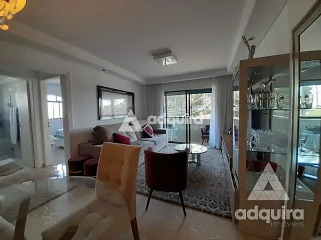 Apartamento com 115m² 2 quartos e 1 banheiro, para alugar, no bairro Orfãs em Ponta Grossa