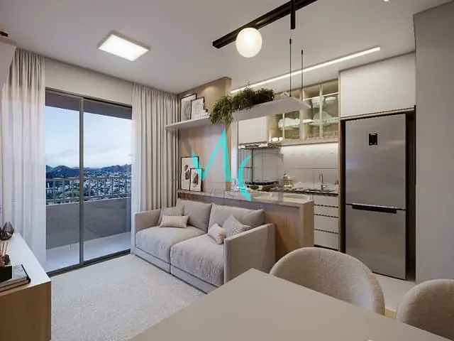 Apartamento 2 quartos e 1 banheiro, à venda, no bairro Campo Grande em Rio de Janeiro