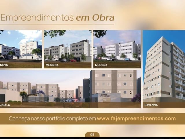 Apartamento com 45m² 2 quartos e 1 banheiro, à venda, no bairro Residencial Mirante em São José do Rio Preto