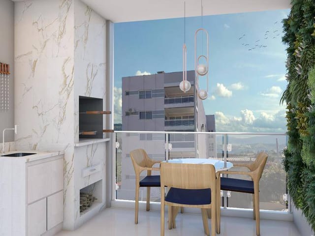 Apartamento 2 quartos e 2 banheiros, à venda, no bairro Residencial Portal da Mantiqueira em Taubaté