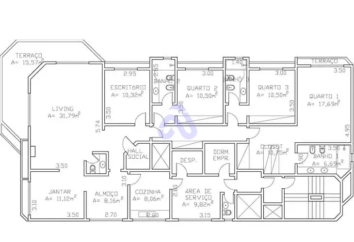 Apartamento, 4 quartos, 220 m² - Foto 33