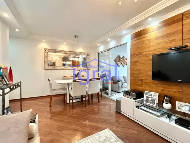 Apartamento 3 quartos e 2 banheiros, à venda, no bairro Vila Monte Alegre em São Paulo