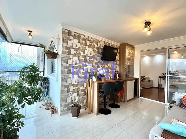 Apartamento 3 quartos e 2 banheiros, à venda, no bairro Vila Monte Alegre em São Paulo