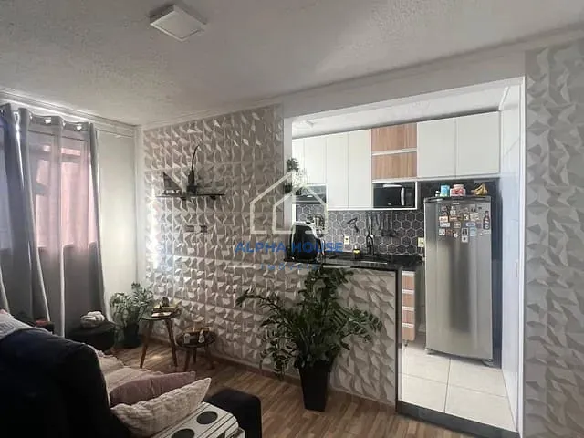 Apartamento 2 quartos e 1 banheiro, à venda, no bairro Alto do Cardoso em Pindamonhangaba