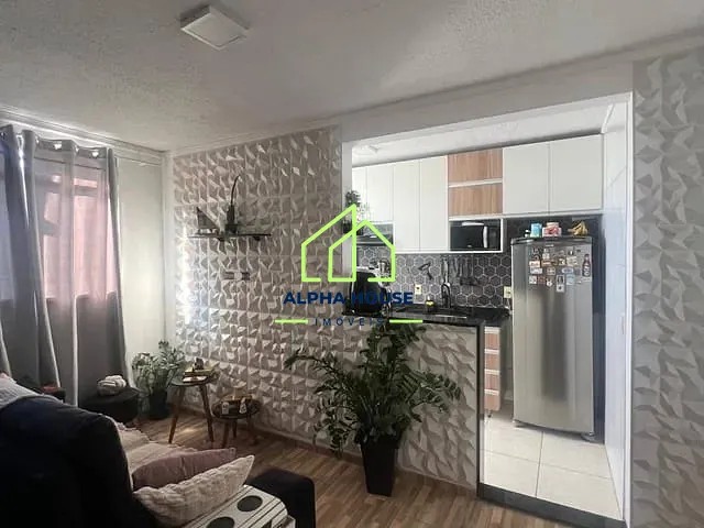 Apartamento 2 quartos e 1 banheiro, à venda, no bairro Alto do Cardoso em Pindamonhangaba