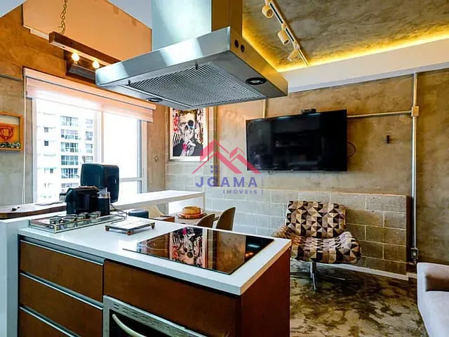 Apartamento 1 quarto e 2 banheiros, à venda, no bairro Vila Andrade em São Paulo
