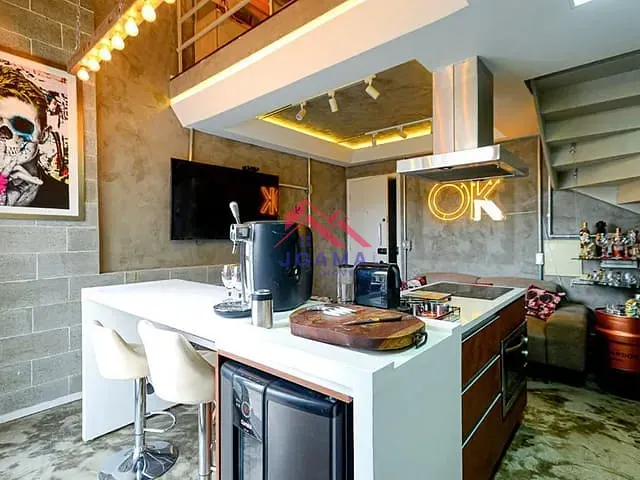 Apartamento 1 quarto e 2 banheiros, à venda, no bairro Vila Andrade em São Paulo