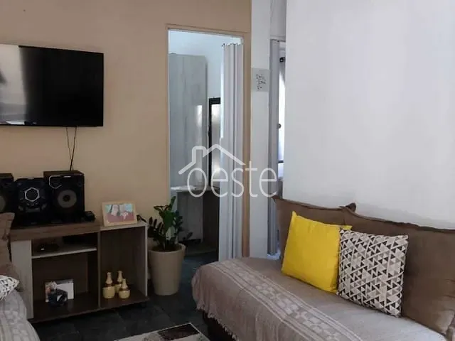 Apartamento com 48m² 2 quartos e 1 banheiro, à venda, no bairro Conjunto Habitacional Roberto Romano em Santa Bárbara D'Oeste