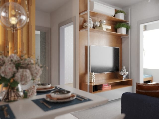 Apartamento com 47m² 2 quartos e 1 banheiro, à venda, no bairro Residencial Ary Attab em São José do Rio Preto