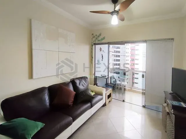 Apartamento 3 quartos e 2 banheiros, à venda, no bairro Jardim Astúrias em Guarujá