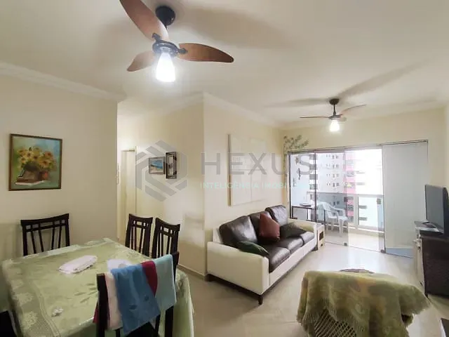 Apartamento 3 quartos e 2 banheiros, à venda, no bairro Jardim Astúrias em Guarujá
