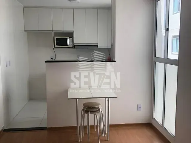 Apartamento com 46m² 2 quartos e 1 banheiro, para alugar, no bairro Parque União em Bauru