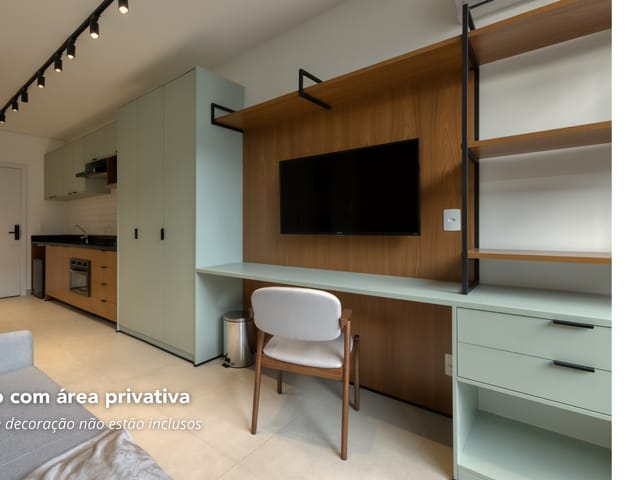 Foto do Apartamento - 🏡 Studio 100% Mobiliado | Pampulha - BH 🏡 para locação, Ouro Preto, Belo Horizonte, MG | TORRE FORTE BROKER