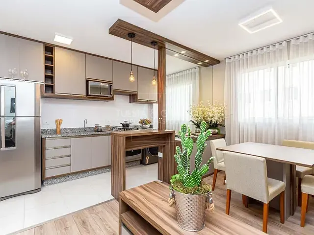 Apartamento com 53m² 2 quartos e 1 banheiro, à venda, no bairro Loteamento Marinoni em Almirante Tamandaré