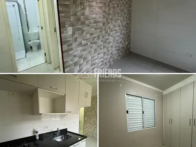 Apartamento com 45m² 2 quartos e 1 banheiro, para alugar, no bairro Vila Mazzei em São Paulo