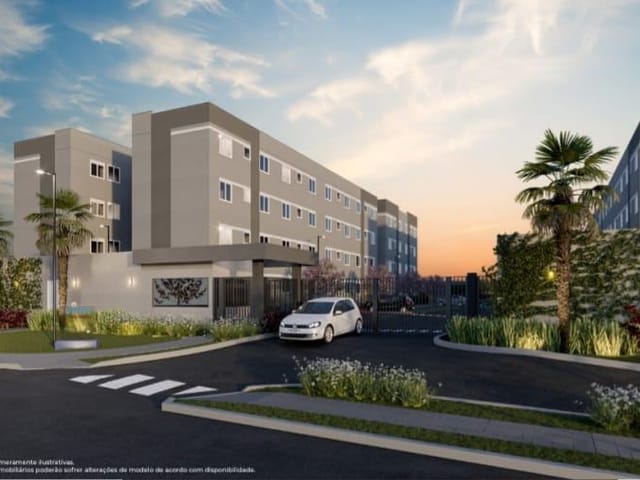 Apartamento com 45m² 2 quartos e 1 banheiro, à venda, no bairro Conjunto Habitacional São José do Rio Preto em São José do Rio Preto