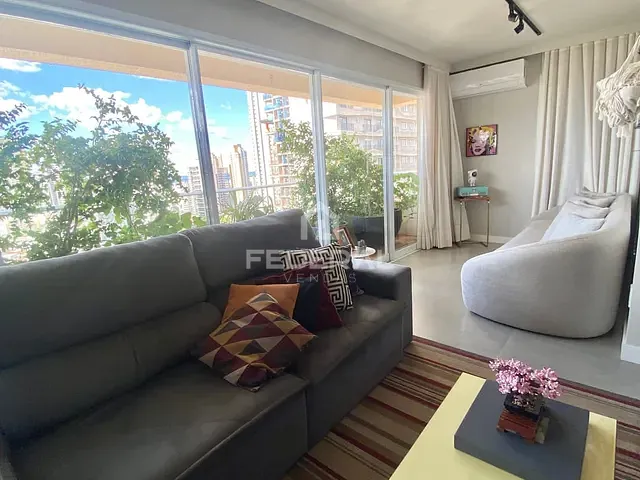 Apartamento com 134m² 3 quartos e 4 banheiros, à venda, no bairro Setor Marista em Goiânia