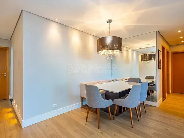 Apartamento com 102m² 3 quartos e 2 banheiros, para alugar, no bairro Ecoville em Curitiba