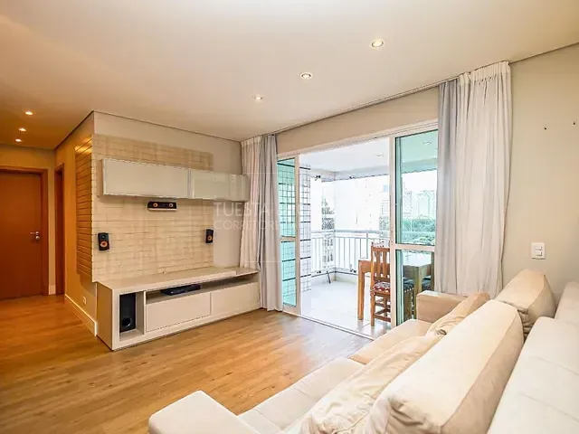Apartamento com 102m² 3 quartos e 2 banheiros, para alugar, no bairro Ecoville em Curitiba