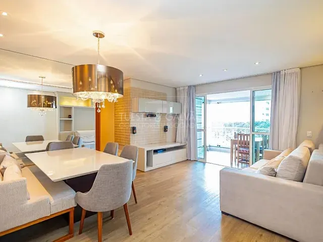Apartamento com 102m² 3 quartos e 2 banheiros, para alugar, no bairro Ecoville em Curitiba
