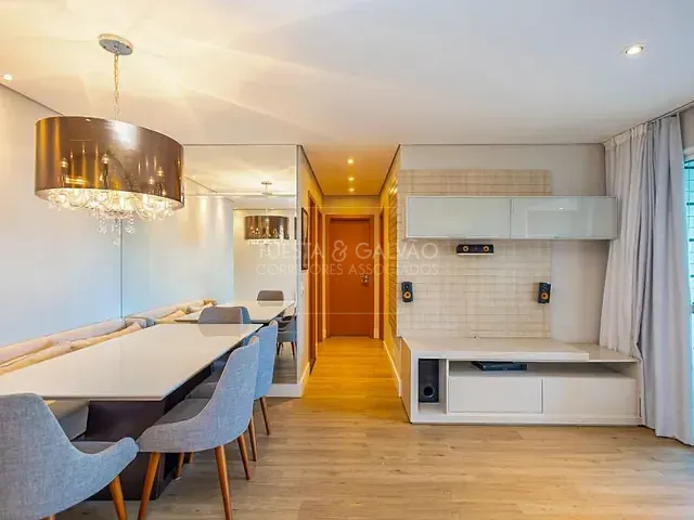 Apartamento com 102m² 3 quartos e 2 banheiros, para alugar, no bairro Ecoville em Curitiba