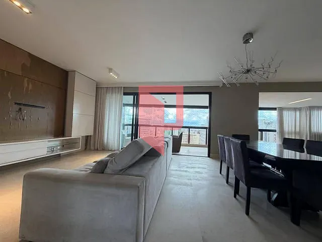 Apartamento com 280m² 4 quartos e 5 banheiros, para alugar, no bairro Funcionários em Belo Horizonte