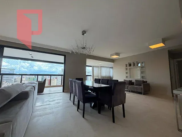Apartamento com 280m² 4 quartos e 5 banheiros, para alugar, no bairro Funcionários em Belo Horizonte