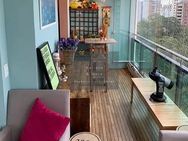 Apartamento com 131m² 3 quartos e 3 banheiros, à venda, no bairro Vila Andrade em São Paulo
