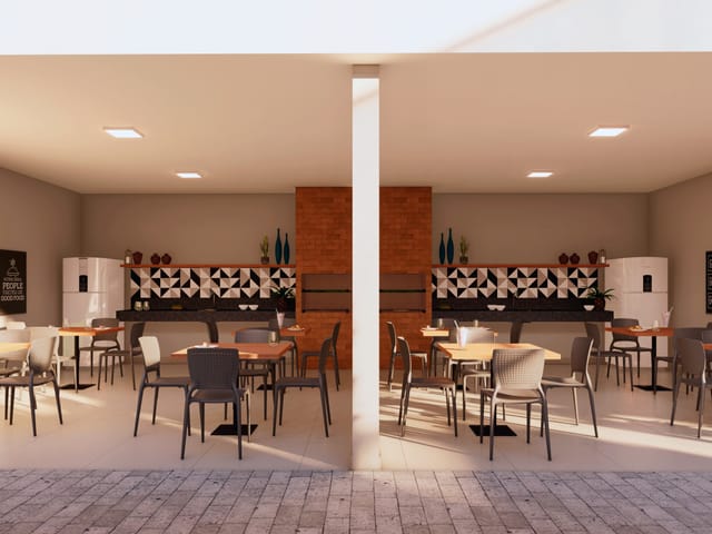 Apartamento com 44m² 2 quartos e 1 banheiro, à venda, no bairro Vila Borguese em São José do Rio Preto