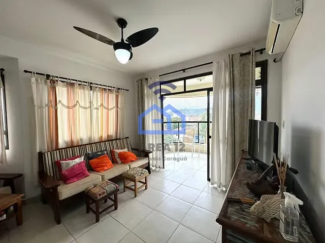 Apartamento com 100m² 3 quartos e 2 banheiros, à venda, no bairro Martim de Sá em Caraguatatuba