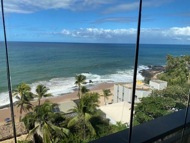 Foto do Apartamento - Apartamento 4 suítes com linda vista mar, à venda no Rio Vermelho, Salvador, BA | PORTO UNO AGÊNCIA DE IMÓVEIS