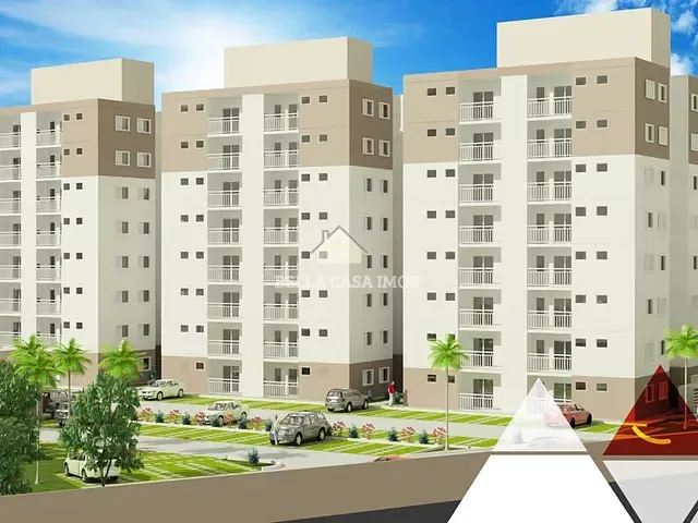 Apartamento com 60m² 2 quartos e 2 banheiros, à venda, no bairro Jardim Antônio Cassillo em Votorantim