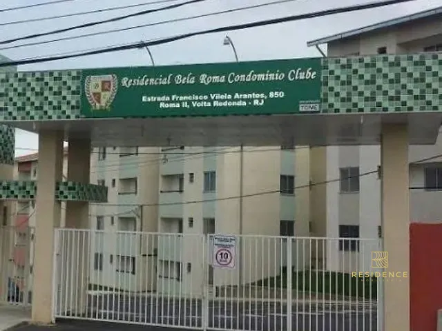 Apartamento 2 quartos e 2 banheiros, à venda, no bairro Roma em Volta Redonda