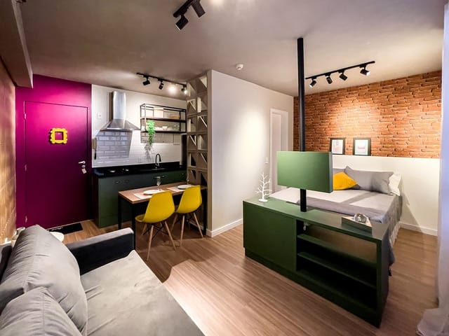 Apartamento 1 quarto e 1 banheiro, para alugar, no bairro Zona Industrial (Guará) em Brasília