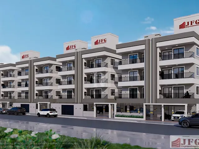 Apartamento 2 quartos e 2 banheiros, à venda, no bairro Praça em Tijucas