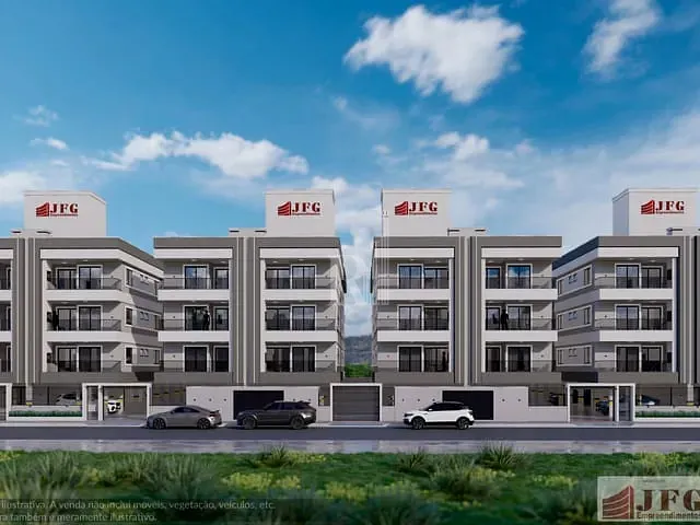 Apartamento 2 quartos e 2 banheiros, à venda, no bairro Praça em Tijucas